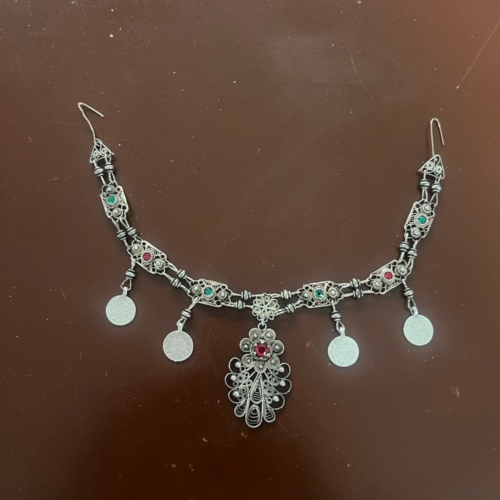Ethnic Chest Jewelry For Traditional Clothes Xhubleta #xhubleta #balkan #ethnic